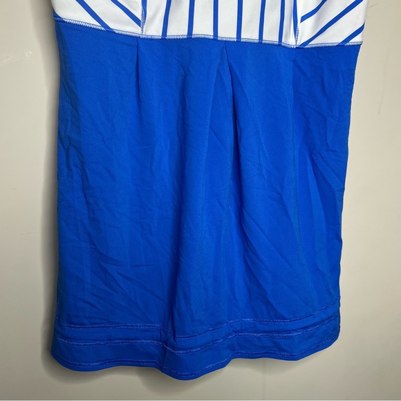 Lululemon Blue and White Elevate Tank Womens Size 6 - Picture 5 of 10